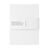 ラブソープバンドラップで手作り 招待状ベリーバンド (裏面例)