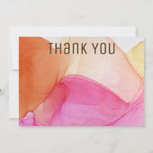 ラブソープメーカーピーチアーモンド油 サンキューカード (裏面)