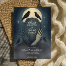 ラブゾンビ墓地ゴシックハロウィン結婚ズ