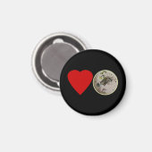 ラブタイグリーンカレー…タイ通り食品 マグネット (正面/裏面)