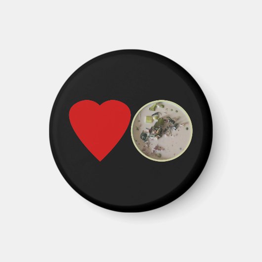 ラブタイグリーンカレー…タイ通り食品 マグネット (正面)