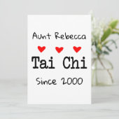 ラブタイチおもしろい引用文ウィズ赤いハート サンキューカード (スタンド正面)