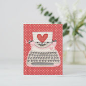 ラブタイプライター ポストカード (スタンド正面)