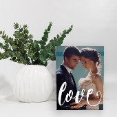 ラブタイポグラフィ写真と名前フォトブロック フォトブロック