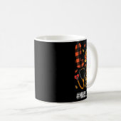 ラブターキープステソスコープナース感謝祭秋Sc コーヒーマグカップ (正面右)