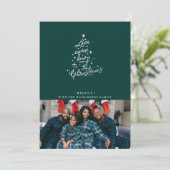 ラブダウン来フォトスクリスマスカード シーズンカード (スタンド正面)