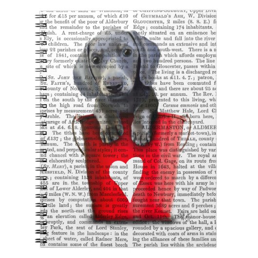 ラブダックシュント子犬のバケツ ノートブック (正面)