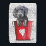 ラブダックシュント子犬のバケツ iPad MINIカバー<br><div class="desc">感動的&休日</div>