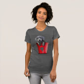 ラブダックシュント子犬のバケツ Tシャツ (正面フル)