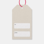 ラブダック ギフトタグ (裏面)