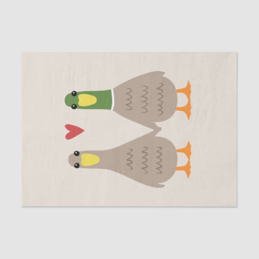 ラブダック 薄葉紙 (正面)