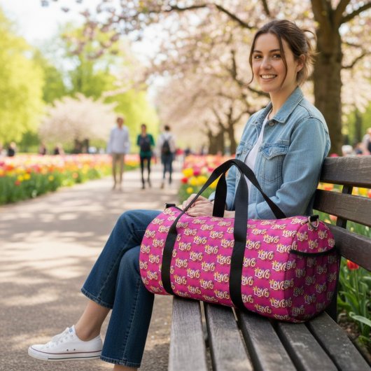 ラブダッフルバッグ ダッフルバッグ