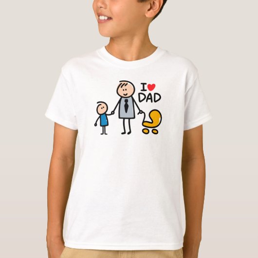 ラブダディプリント Tシャツ (正面)