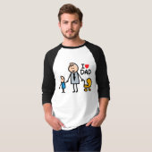 ラブダディプリント Tシャツ (正面フル)