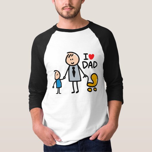 ラブダディプリント Tシャツ (正面)
