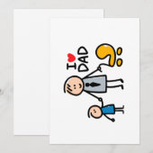 ラブダディ プリント シーズンカード (正面/裏面)