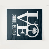 ラブダニエル島サウスカロライナ タペストリー (正面(横))