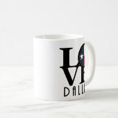 ラブダラス11oz コーヒーマグカップ (正面右)