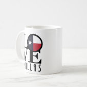 ラブダラス11oz コーヒーマグカップ (正面左)