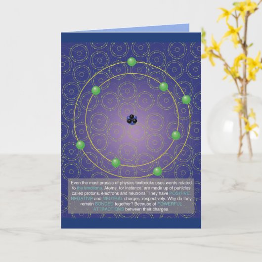 ラブチャージ カード (黄色い花)