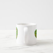 ラブチューリップカラフルの春（赤、黄、オレンジ） エスプレッソカップ (裏面)