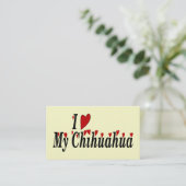 ラブチワフアビジネスカード 名刺 (スタンド正面)