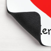 ラブツェルマット – スイスハートムースパド マウスパッド (コーナー)