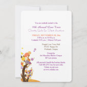 ラブツリーチャリティーファンドレイジングオークションディナー 招待状 (裏面)