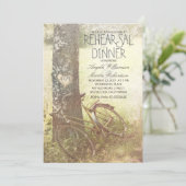 ラブツリー田舎のリハーサルディナー招待状 招待状 (スタンド正面)