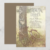 ラブツリー田舎のリハーサルディナー招待状 招待状 (正面/裏面)