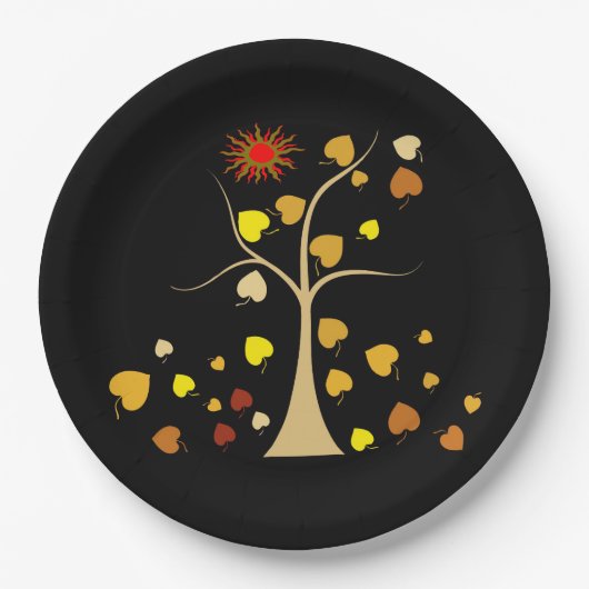 ラブツリー紙プレート ペーパープレート (正面)