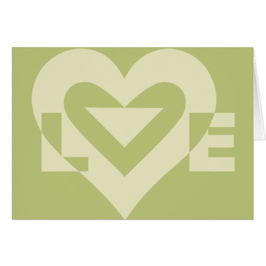 ラブツートーンセージ緑 (正面横)