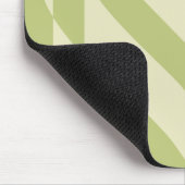 ラブツートーンセージ緑 マウスパッド (コーナー)