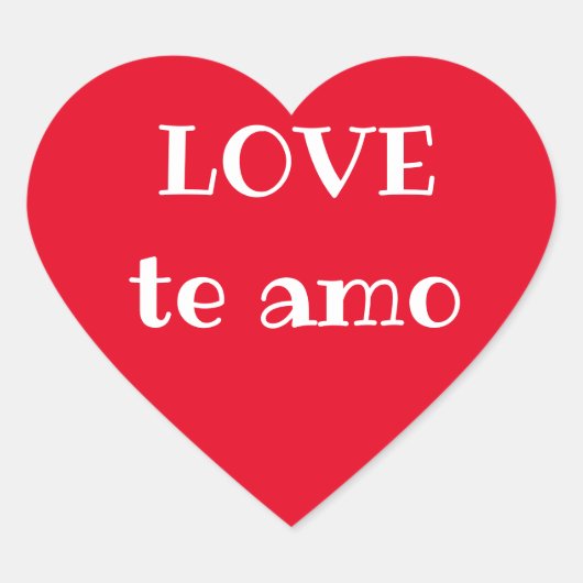 ラブテアモクラシックラウンドスティッカー ハートシール (正面)