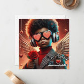 ラブティセルフバレンタインデー2025 ノートカード (正面/裏面インサイチュ)