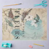 ラブティックバードデコップシート 薄葉紙 (クラフト)