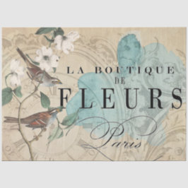 ラブティックバードデコップシート 薄葉紙