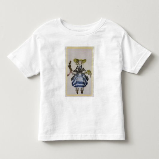 ラブティックファントの操り人形ガールの衣装 トドラーTシャツ (正面)