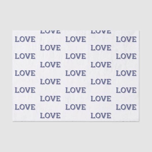 ラブティッシュペーパー 薄葉紙 (正面)