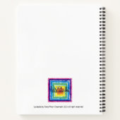 ラブティドジャーナルハイウッドワイルドフラワーズ ノートブック (裏面)