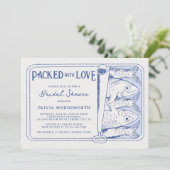 ラブティンニンジンブライダルシャワー 招待状 (スタンド正面)