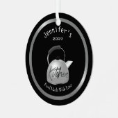 ラブティーポットクリスマスオーナメントで作った食品 メタルオーナメント (正面左)