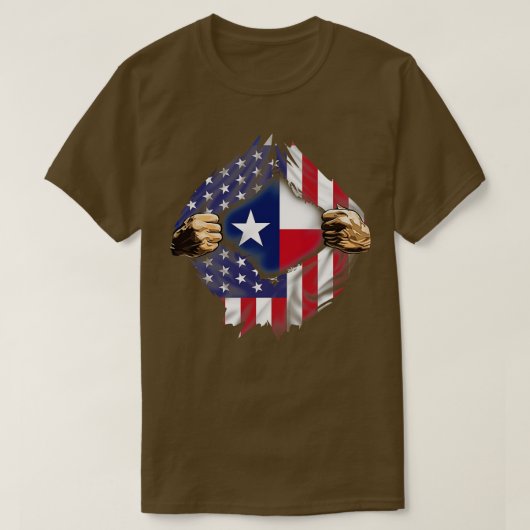 ラブテキサス州 Tシャツ (デザイン正面)