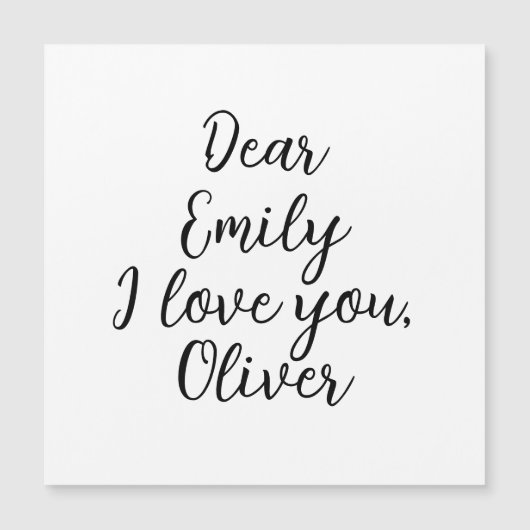 ラブテキストテンプレート (正面)