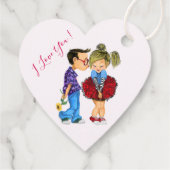 ラブテキストファブタグ ロマンチック カップル ラブ フェイバータグ (裏面)