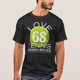 ラブテニス、ネット以外の何も Tシャツ