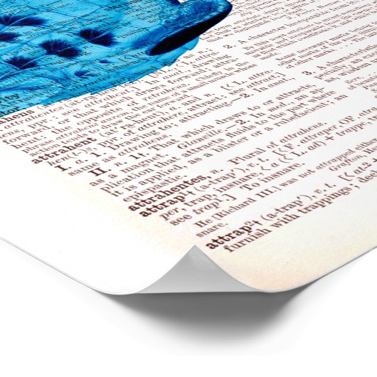 ラブディクショナリーアートウォールポスター ポスター (角)