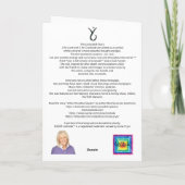 ラブディトゥード・ブルー・ハーツ・バレンタインデーカード カード (裏面)