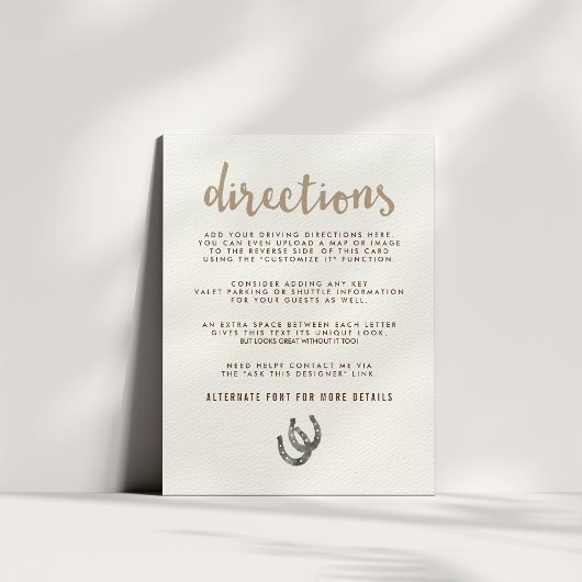 ラブディレクションで幸運 エンクロージャーカード