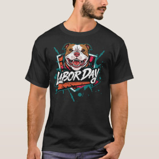 ラブデイドッグスマイル顔 Tシャツ